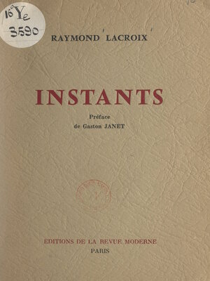 cover image of Instants